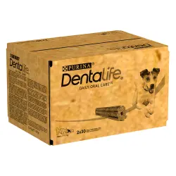 Purina Dentalife snacks dentales para perros ¡con un 25 % de descuento!  - Perros pequeños (60 barritas)