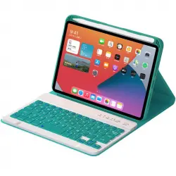 Royal Bailey HK006 Funda con Teclado Bluetooth para iPad Mini 6 Verde