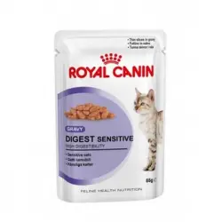 Royal Canin Digest Sensitive 85g (salsa) Para Gatos A Partir De 1 Año Con Sensibilidad Digestiva - 12 Sobres 85g