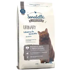 Sanabelle 2 kg pienso para gatos en oferta: 1 + 1 kg ¡gratis! - Urinary
