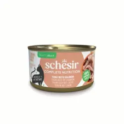 Schesir Complete Nutrition Filete en gelatina 6 x 85 g en latas - Atún con salmón