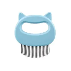 UAMLY Peine masajeador para eliminar el pelo de los animales - 1 pieza azul