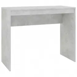 VidaXL Escritorio de Aglomerado 90x40x72cm Gris Hormigón
