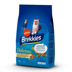 Affinity Brekkies Delicious Selección Pescado pienso para gatos