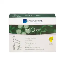 Dermoscent PYO Spot Pipetas Cuidado de la Piel para Perros Grandes, 4