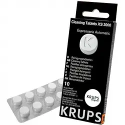 Krups XS300010 10 Pastillas Limpiadoras para Cafeteras Espresseria Automatic