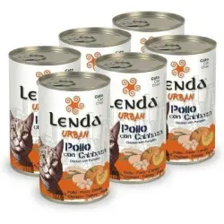 Lenda Urban Comida Húmeda para Gatos Pollo con Calabaza - 6 x 400 g