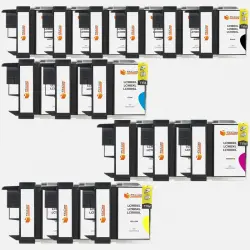 Pccom Essential Brother Lc980xl/lc1100xl/lc985xl Cartucho Tinta Compatible Negro/cian/magenta/amarillo Pack 15