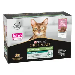 Pro Plan Adult Sterilised Maintenance Salmón y Atún lata para gatos - Multipack 12