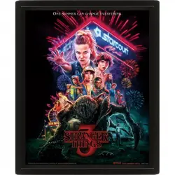 Pyramid Póster 3D Stranger Things Verano del 85