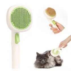 UAMLY Cepillo para gatos con botón de liberación - 1 pieza