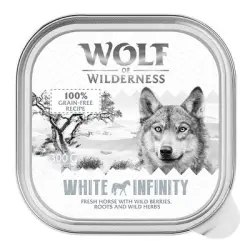 Wolf of Wilderness Adult - Monoproteico 6 / 24 x 300 g bol - 6 x 300 g: White Infinity - Caballo