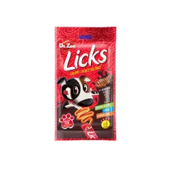 12 x 4 x 15 gr Dr Zoo Licks Snack Líquido De Ciervo Para Perros