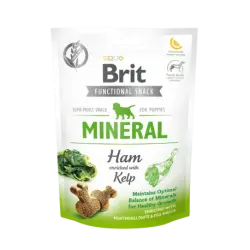 Brit Mineral Snack para Perros con Jamón, 150 gr