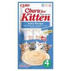 Churu Kitten Snack Cremoso para Gatos con Atún, 1 x 56 gr