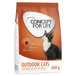 Concept for Life Outdoor Cats - Receta mejorada - 400 g