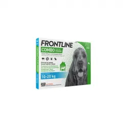 Frontline combo spot on pipetas antiparasitarias para perro [2 formatos - 4 tamaños] 10-20 Kg 18, 0.10 kg