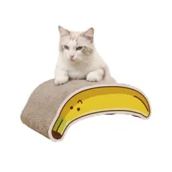 FurryFusion Rascador para gatos con forma de plátano - Artículo 1