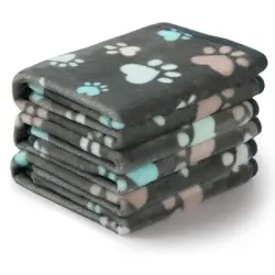 IntiMeg Manta de felpa ultrasuave de 3 piezas para perros y gatos - Una pieza