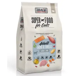 MAC's Superfood para Gatos Adultos Salmón y Trucha - 7 kg