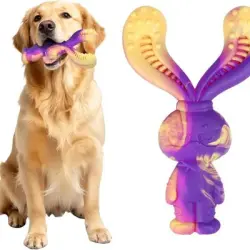 MCBOSON  masticable indestructible para perros Violet (Conejo) - 1 artículo