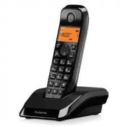 Motorola S1201 Teléfono Inalámbrico Negro