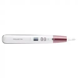 Rowenta Volumizer Plancha de Pelo Placa Cerámica Blanca