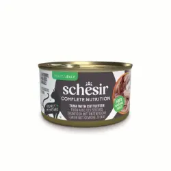 Schesir Complete Nutrition Filete en gelatina 6 x 85 g en latas - Atún con calamares