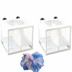 ZooVenture Caja de cría de peces para acuarios - 2 piezas
