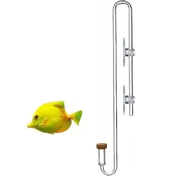 ZooVenture Difusor de CO2 para tubo de CO2 de 4 mm de diámetro interno - S