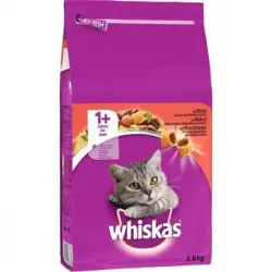 Croquetas De Carne Whiskas - Para Gatos Adultos - 3.8 Kg