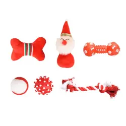 Flamingo Surtido Navidad juguetes para perros - Pack