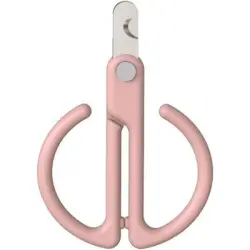 HausPets Cortaúñas para perros y gatos, color rosa y verde, ABS - Artículo 1