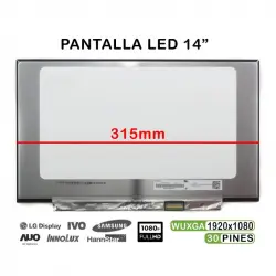 Pantalla Led De 14" Para Portátil Lenovo Thinkpad X1 Carbon 20hr 20hq Series