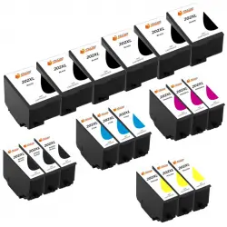 Pccom Essential Epson 202xl Cartucho Tinta Compatible Negro/cian/magenta/amarillo Pack 15