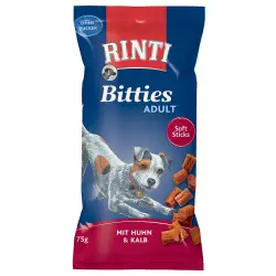 Rinti Bitties Adulto - 75 g de pollo y ternera