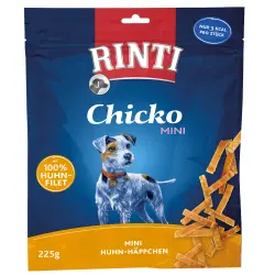 Rinti Extra Chicko Mini láminas para perros - Pollo (225 g)