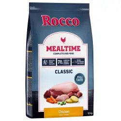 Rocco Mealtime 12 kg pienso en oferta: 10 + 2 kg ¡gratis! - Pollo