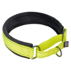 Rukka® Form Soft collar para perros amarillo neón - M: 44 - 55 cm contorno de cuello, 50 mm de ancho