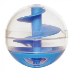 Bola dispensadora de golosinas para gatos Catit Azul
