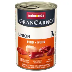 Animonda GranCarno Original Junior 6 x 400 g - Vacuno y pollo