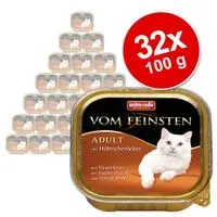 Animonda vom Feinsten Adult 32 x 100 g - Megapack - Pack mixto: especialidades de ave