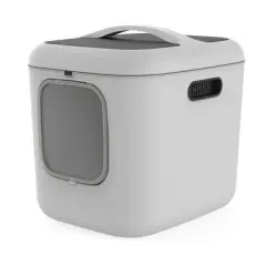Arenero XL MyPet BIALA para gatos - gris