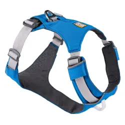 Arnés Ruffwear Hi & Light azul para perros - Talla S: 56-69 cm de pecho