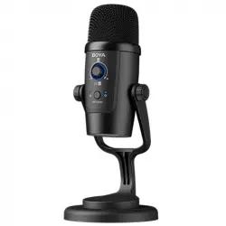Boya BY-PM500W Micrófono de Mesa Dual Inalámbrico Cardioide/Omnidireccional USB/Aux 3,5mm Negro