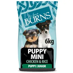 Burns Puppy Mini - Pollo y Arroz - 2 x 6 kg - Pack Ahorro