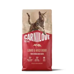 Carnilove Active Adult Sterilised con cordero y jabalí - 6 kg