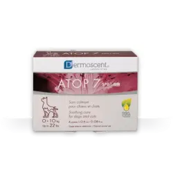 Dermoscent Atop7 Pipetas Naturales Cuidado de la Piel para Perros Pequeños, 4