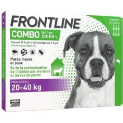 Frontline Dog Combo 20-40kg - 6 Pipetas
