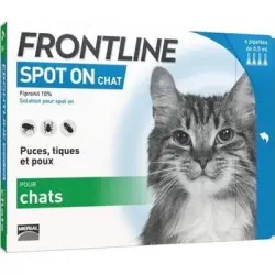 Frontline Spot On Chat - 4 Pipetas